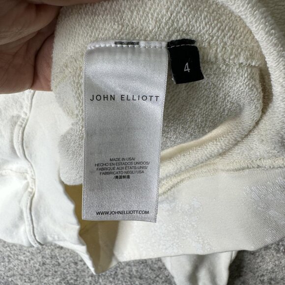 John Elliott Sweater Mens 4 Crewneck Pullover Made USA Textured Knit Casual - Picture 6 of 8